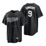 Camiseta Beisbol Hombre Minnesota Twins Andrelton Simmons Replica 2021 Negro