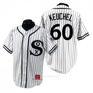 Camiseta Beisbol Hombre Chicago White Sox Dallas Keuchel 1990 Turn Back The Clock Blanco