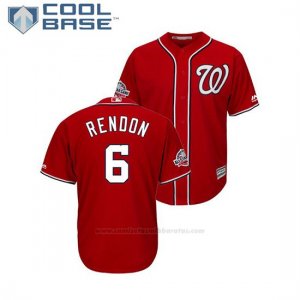 Camiseta Beisbol Hombre Washington Nationals Anthony Rendon 2018 All Star Game Cool Base Scarlet
