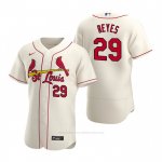 Camiseta Beisbol Hombre St. Louis Cardinals Alex Reyes Autentico 2020 Alterno Crema