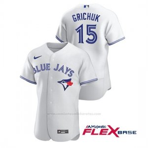 Camiseta Beisbol Hombre Toronto Blue Jays Randal Grichuk Autentico Nike Blanco