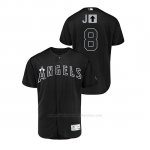 Camiseta Beisbol Hombre Los Angeles Angels Justin Upton 2019 Players Weekend Autentico Negro