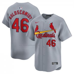 Camiseta Beisbol Hombre St. Louis Cardinals Paul Goldschmidt Segunda Limited Gris