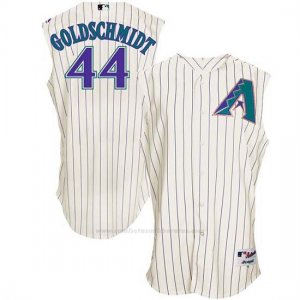 Camiseta Beisbol Hombre Arizona Diamondbacks 44 Paul Goldschmidt Blanco Turn Back The Clock