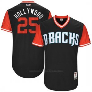 Camiseta Beisbol Hombre Arizona Diamondbacks 2017 Little League World Series 25 Archie Bradley Negro