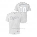 Camiseta Beisbol Hombre Kansas City Royals Personalizada 2019 Players Weekend Autentico Blanco