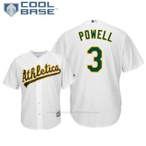 Camiseta Beisbol Hombre Oakland Athletics Boog Powell Cool Base 1ª Blanco