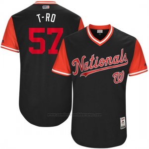 Camiseta Beisbol Hombre Washington Nationals 2017 Little League World Series Tanner Roark Azul