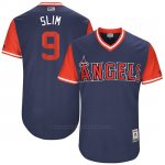 Camiseta Beisbol Hombre Los Angeles Angels 2017 Little League World Series Cameron Maybin Azul