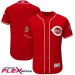 Camiseta Beisbol Hombre Cincinnati Reds Rojo 2017 Entrenamiento de Primavera Flex Base