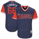 Camiseta Beisbol Hombre Los Angeles Angels 2017 Little League World Series Jc Ramirez Azul
