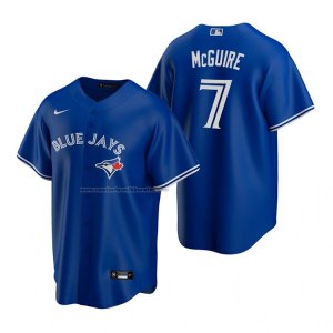 Camiseta Beisbol Hombre Toronto Blue Jays Reese Mcguire Replica Alterno Azul