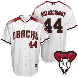 Camiseta Beisbol Hombre Arizona Diamondbacks 44 Paul Goldschmidt 1ª Blanco