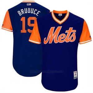 Camiseta Beisbol Hombre New York Mets 2017 Little League World Series Jay Bruce Royal