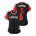 Camiseta Beisbol Mujer Arizona Diamondbacks Alex Avila 2018 Llws Players Weekend Parkman Negro