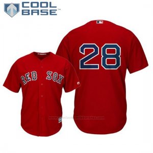 Camiseta Beisbol Hombre Boston Red Sox J.d. Martinez Cool Base Alterno Replica Scarlet