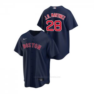 Camiseta Beisbol Hombre Boston Red Sox J.d. Martinez Replica Alterno Azul