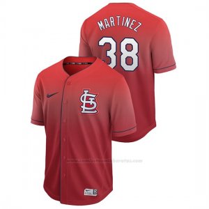 Camiseta Beisbol Hombre St. Louis Cardinals Jose Martinez Fade Autentico Rojo