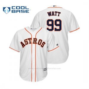 Camiseta Beisbol Hombre Houston Astros J.j. Watt Cool Base MLB Crossover Blanco