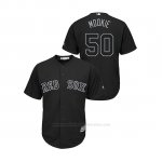 Camiseta Beisbol Hombre Boston Red Sox Mookie Betts 2019 Players Weekend Mookie Replica Negro