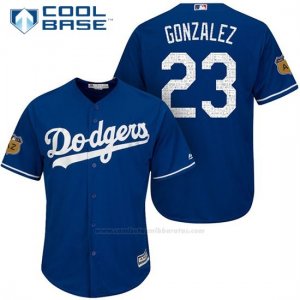 Camiseta Beisbol Hombre Los Angeles Dodgers Adrian Gonzalez 2017 Entrenamiento de Primavera Cool Base Jugador