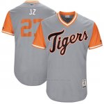 Camiseta Beisbol Hombre Detroit Tigers 2017 Little League World Series Jordan Zimmermann Gris