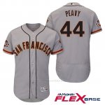 Camiseta Beisbol Hombre San Francisco Giants Jake Peavy Gris 60th Season Flex Base