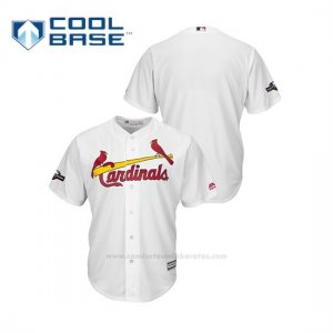 Camiseta Beisbol Hombre St. Louis Cardinals 2019 Postseason Cool Base Blanco