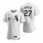 Camiseta Beisbol Hombre Chicago White Sox Lucas Giolito Autentico 2020 Primera Blanco