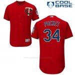 Camiseta Beisbol Hombre Minnesota Twins Kirby Pucket Scarlet Cool Base