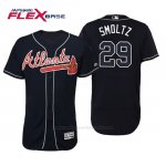 Camiseta Beisbol Hombre Atlanta Braves John Smoltz Flex Base Autentico Collezione Alternato 2019 Azul