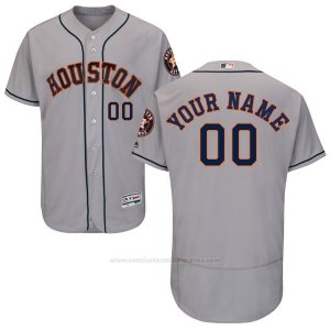 Camiseta Nino Houston Astros Personalizada Gris