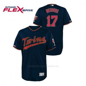 Camiseta Beisbol Hombre Minnesota Twins Jose Berrios 150th Aniversario Patch Autentico Flex Base Azul