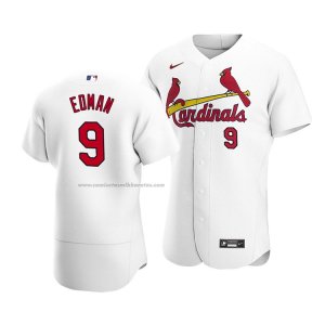Camiseta Beisbol Hombre St. Louis Cardinals Tommy Edman Autentico Primera Blanco