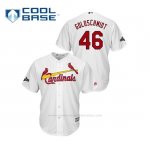 Camiseta Beisbol Hombre St. Louis Cardinals Paul Goldschmidt 2019 Postseason Cool Base Blanco