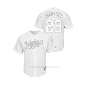 Camiseta Beisbol Hombre Minnesota Twins Nelson Cruz 2019 Players Weekend Replica Blanco