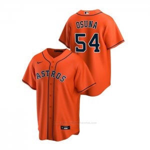 Camiseta Beisbol Hombre Houston Astros Roberto Osuna Replica Alterno Naranja