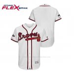 Camiseta Beisbol Hombre Atlanta Braves 2019 Postseason Flex Base Blanco