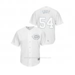 Camiseta Beisbol Hombre Cincinnati Reds Sonny Gray 2019 Players Weekend Gray Replica Blanco