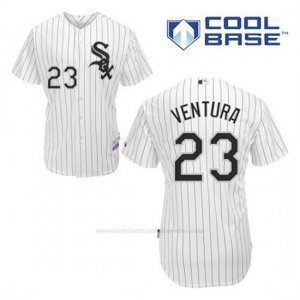 Camiseta Beisbol Hombre Chicago White Sox Robin Ventura 23 Blanco 1ª Cool Base
