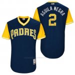 Camiseta Beisbol Hombre San Diego Padres 2017 Little League World Series Jose Pirela Azul