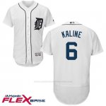 Camiseta Beisbol Hombre Detroit Tigers Al Kaline Autentico Coleccion Flex Base Blanco