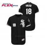 Camiseta Beisbol Hombre Chicago White Sox Daniel Palka 150th Aniversario Patch Flex Base Negro