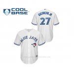 Camiseta Beisbol Nino Toronto Blue Jays Vladimir Guerrero Jr. Cool Base Majestic Home Blanco