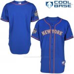 Camiseta Beisbol Hombre New York Mets Cool Base Jugador Autentico Campeones