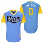 Camiseta Beisbol Hombre Tampa Bay Rays 2017 Little League World Series Mallex Smith Azul