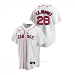 Camiseta Beisbol Hombre Boston Red Sox J.d. Martinez Replica Primera Blanco