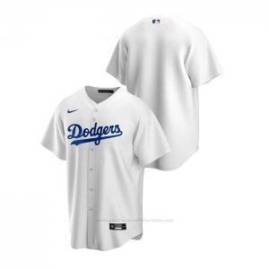 Camiseta Beisbol Hombre Los Angeles Dodgers Replica Primera Blanco