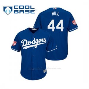 Camiseta Beisbol Hombre Los Angeles Dodgers Rich Hill Cool Base Entrenamiento de Primavera 2019 Azul