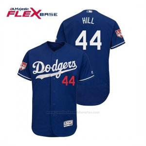 Camiseta Beisbol Hombre Los Angeles Dodgers Rich Hill Flex Base Entrenamiento de Primavera 2019 Azul